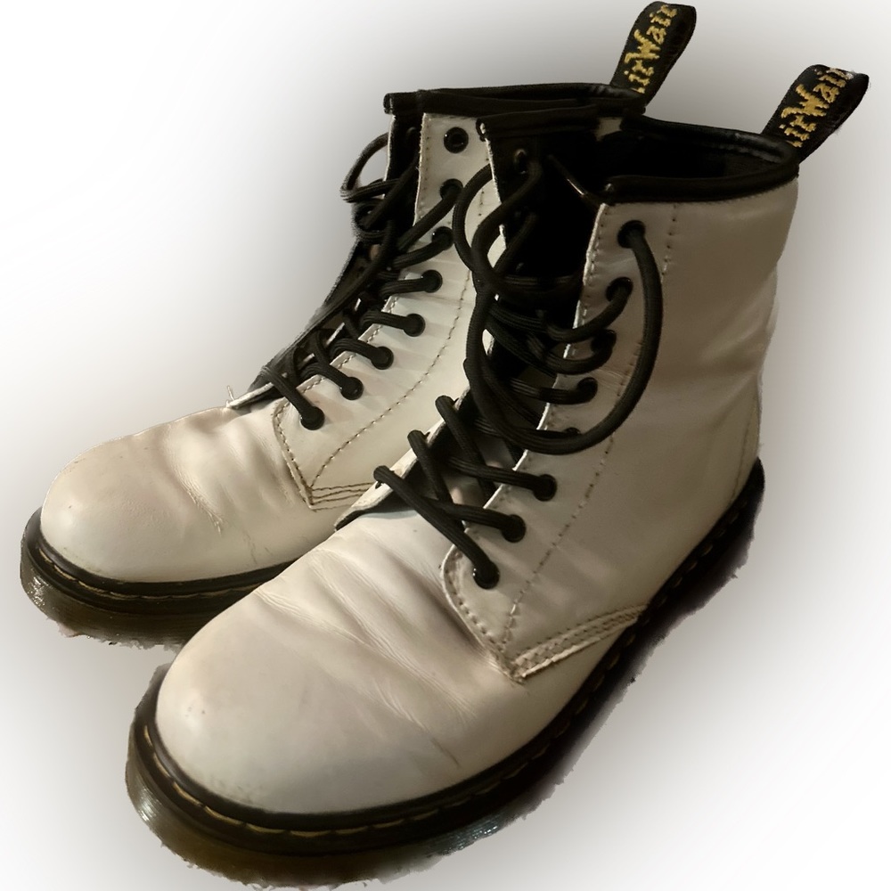 Sale! White Doc Martens in great condition!